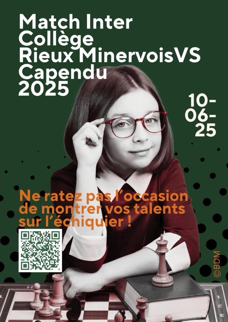 affiche du tournoi des collèges